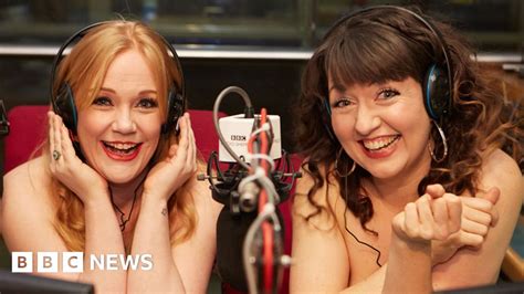 naked female news reporters|The BBC reporters who strip off to host The Naked Podcast.